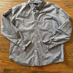 Men's J. Crew Grey Button-Up Shirt